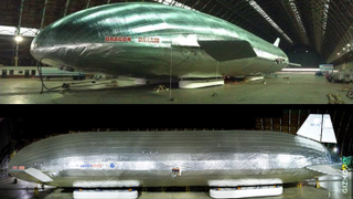 Illustration for article titled Not a Blimp, Not a Plane: The Gigantic Aeroscraft Is Ready, and It's Awesome